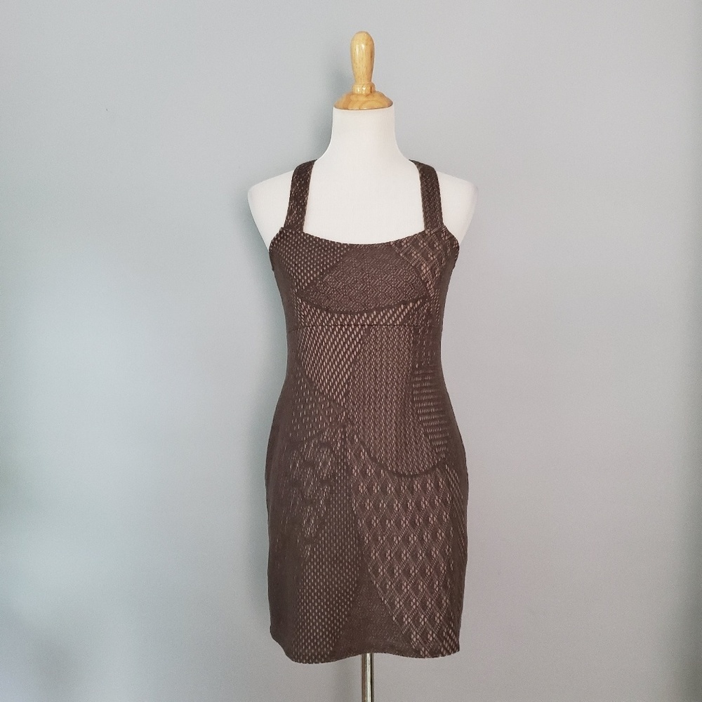 Free People Crochet Racer Back Mini Dress Small